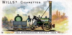 George Stephensons rakéta mozdony, 1829 1900 alkotó: Unbekannt