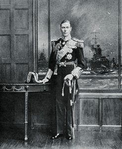 VI. György, a Királyi Haditengerészet flottatengernagya, 1936 alkotó: Unbekannt