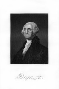 George Washington, az Egyesült Államok első elnöke, 1872 alkotó: Unbekannt