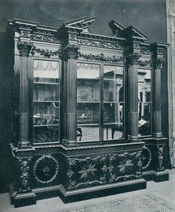 Georgian Cabinet, sokszorosítása H.R.H. engedélyével. A walesi hercegnő, 1908. alkotó: Unbekannt