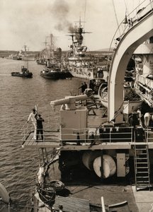 Német flottalátogatás Swinoujscie-ben, 1933. alkotó: Unbekannt