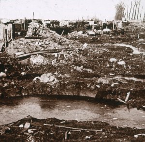Német menhely, Noordschote, Flandria, Belgium, 1914-c1918 alkotó: Unbekannt