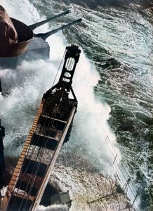 Német hadihajó az atlanti tengerek ellen, 1942 alkotó: Unbekannt