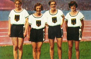 Német 4x100 méteres női váltó, 1928. alkotó: Unbekannt