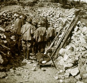 Német sebesült, 1914-c1918 alkotó: Unbekannt