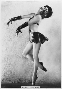 Getty Jassonne francia balett-táncos, 1936-c1939 alkotó: Unbekannt