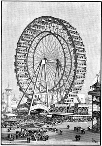 Óriáskerék, Nemzetközi Kiállítás, Chicago, 1893 alkotó: Unbekannt