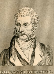 Giovanni Belzoni, 1778-1823, 1830. alkotó: Unbekannt