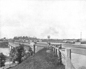 Girard Avenue Bridge, Philadelphia, USA, 1900. alkotó: Unbekannt