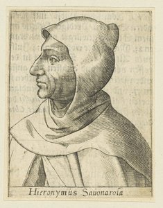 Girolamo Savonarola, kb. 1600. alkotó: Unbekannt