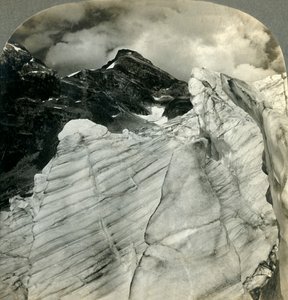 Glacial View in the Canadian Rockies..., ie, Kanada, 1903. alkotó: Unbekannt