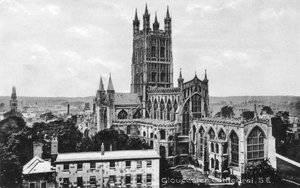 Gloucesteri katedrális, Gloucester, Gloucestershire, XX. század eleje alkotó: Unbekannt