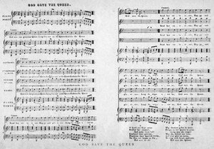 God Save the Queen, kotta, 1900 alkotó: Unbekannt