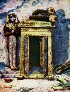Arany szentély Tutanhamon sírjának előkamrájában, Egyiptom, 1933-1934 alkotó: Unbekannt