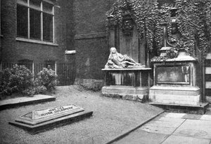 Ötvösök emlékműve a templomban, 1907 alkotó: Unbekannt