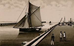 Gorleston móló, 1880. alkotó: Unbekannt