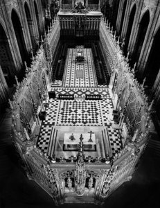 Gótikus építészet: kilátás a Cathedrale Saint Cecile d