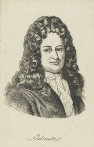 Gottfried Wilhelm Leibniz 1646-1716, c. 1800 alkotó: Unbekannt