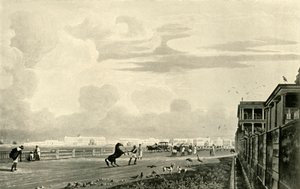 Kormányház, Chowringhee-ből, 1820, 1925. alkotó: Unbekannt