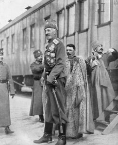 Nyikolaj Nyikolajevics nagyherceg, az első világháború orosz tábornoka, 1917. március 16-17 alkotó: Unbekannt