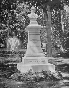 J. Howard Payne sírja, Georgetown, D.C., 1897. alkotó: Unbekannt