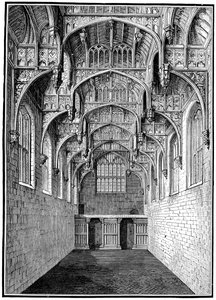 Nagyterem, Hampton Court Palace, London, 1893. alkotó: Unbekannt