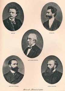 Nagy zenészek - IX. tábla, 1895 alkotó: Unbekannt