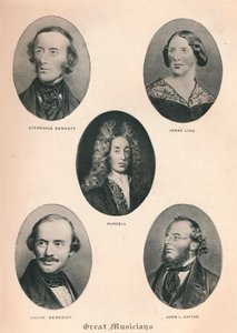 Nagy zenészek – V. tábla, 1895 alkotó: Unbekannt