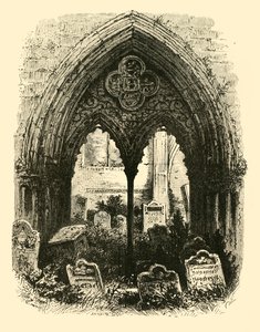 Nagy Portál, Crowland Abbey, 1890. alkotó: Unbekannt