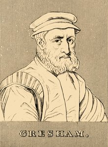 Gresham, 1519-1579, 1830. alkotó: Unbekannt