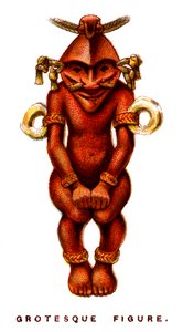 Groteszk figura, 1923 alkotó: Unbekannt