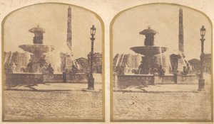 [17 korai kalotípus sztereográf nézetből álló csoport], 1840-50-es évek, 1840-50-es évek. alkotó: Unbekannt