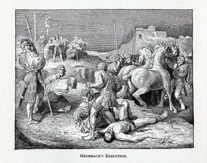Grumbach-kivégzés, 1882 alkotó: Unbekannt