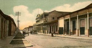 Guantánamo – Calixto Garcia utca, 1907. alkotó: Unbekannt