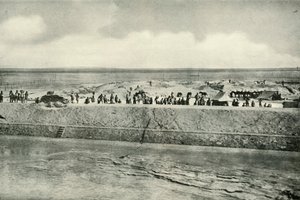 A Szuezi-csatorna partjának őrzése, 1919. alkotó: Unbekannt