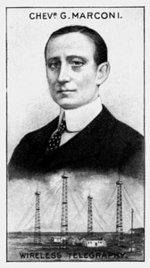 Guglielmo Marchese Marconi, olasz villamosmérnök, 1924 alkotó: Unbekannt