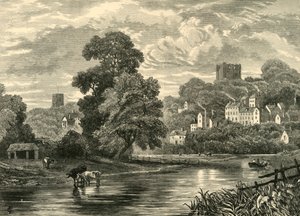 Guildford. A folyóból, 1898. alkotó: Unbekannt