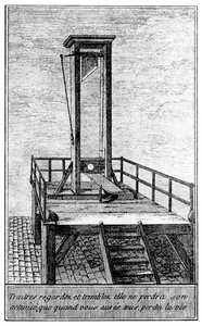 Guillotine, 1956 alkotó: Unbekannt