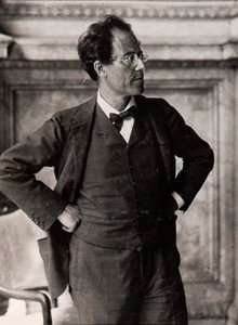Gustav Mahler osztrák zeneszerző és karmester, 1900-as évek alkotó: Unbekannt