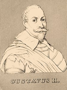 II. Gustavus, 1594-1632, 1830. alkotó: Unbekannt