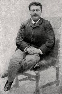 Guy de Maupassant francia író, 1890 alkotó: Unbekannt