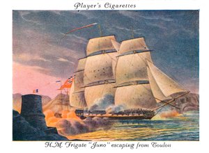 H.M.FrigateJuno megszökik Toulonból, 1936. alkotó: Unbekannt