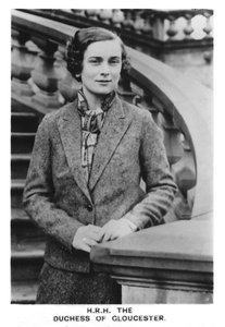 HRH Gloucester hercegné 1901-2004, 1937 alkotó: Unbekannt