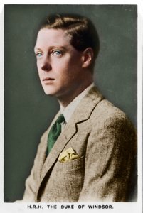 HRH Windsor hercege, 1937 alkotó: Unbekannt