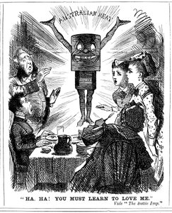 Ha, ha! Meg kell tanulnod szeretni engem, 1873 alkotó: Unbekannt