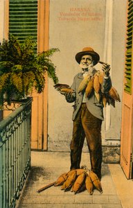 Havanna. Cigaretta automata. Dohány utcai eladó, 1910-es évek alkotó: Unbekannt