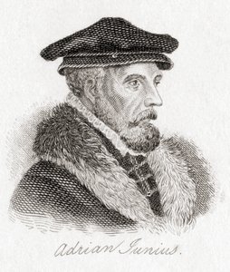 Hadrianus Junius, 1511–1575, más néven Adriaen de Jonghe. alkotó: Unbekannt