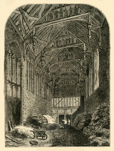 Az Eltham-palota terme 1835-ben, 1878-ban. alkotó: Unbekannt
