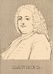 Händel, 1685-1759, 1830. alkotó: Unbekannt