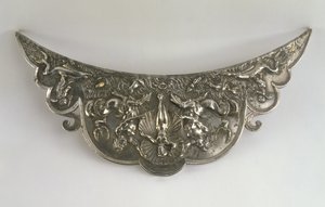 Vénusz születését bemutató tányér fogantyúja, gallo-római, Kr.u. 2. vagy 3. században (ezüst) alkotó: Unbekannt